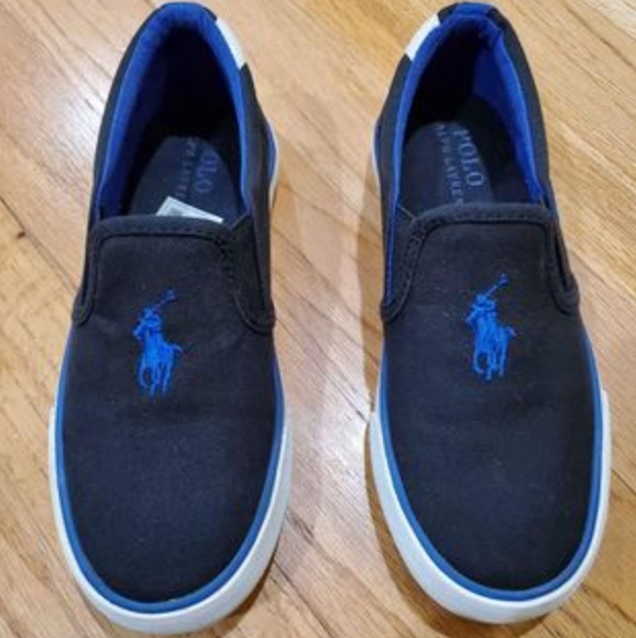 Polo by Ralph Lauren Shoes | Polo Ralph Lauren Boy's Boat Shoes | Color: Blue | Size: 13b | Corinneight's Closet